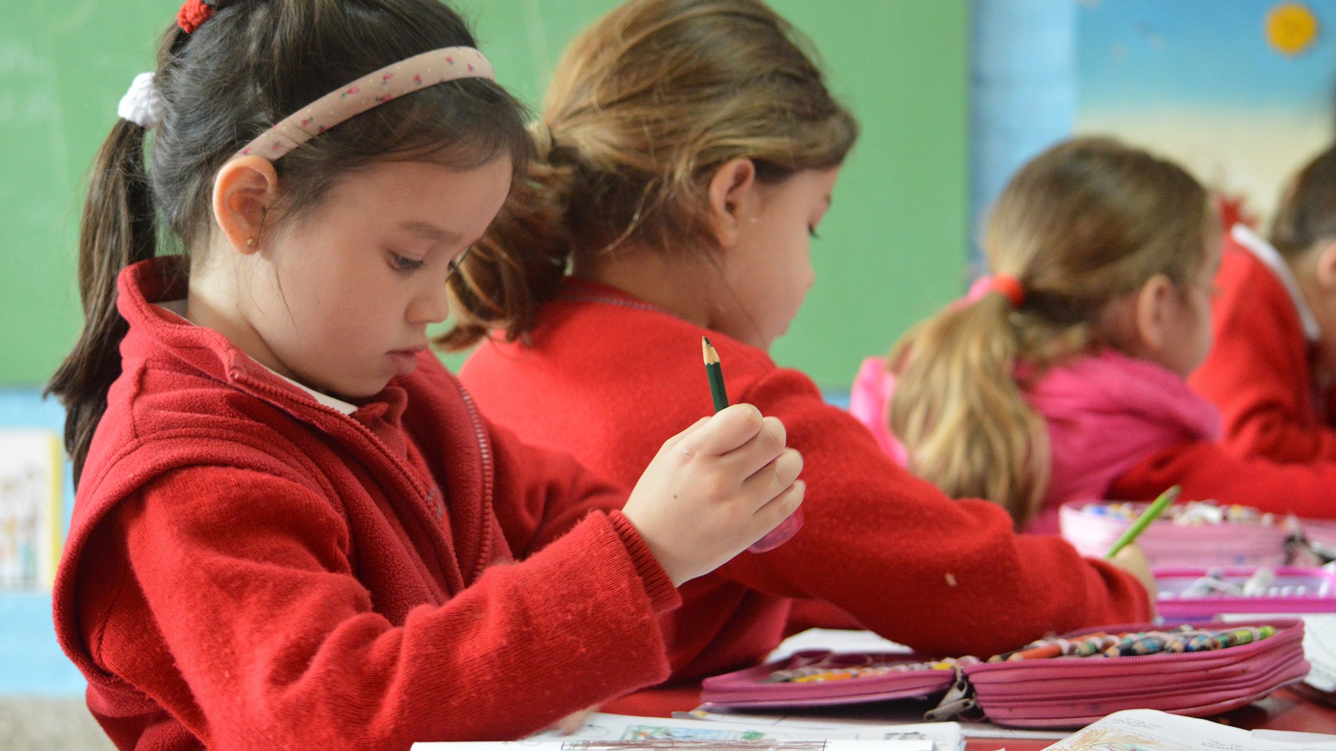 Alumnos del Colegio del Pilar